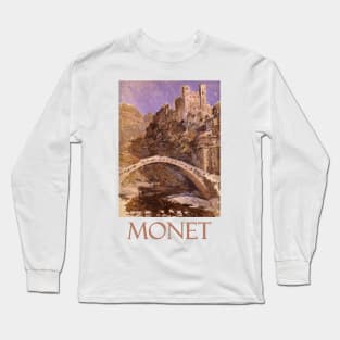 The Castle at Dolceacqua by Claude Monet Long Sleeve T-Shirt